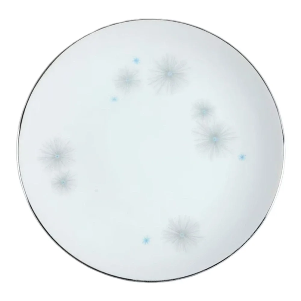 Meito Fine China Galaxie Japan Atomic Star Burst Bread Butter Plate 6 1/2
